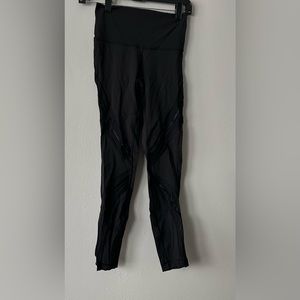 Lululemon mesh leggings 7/8 length